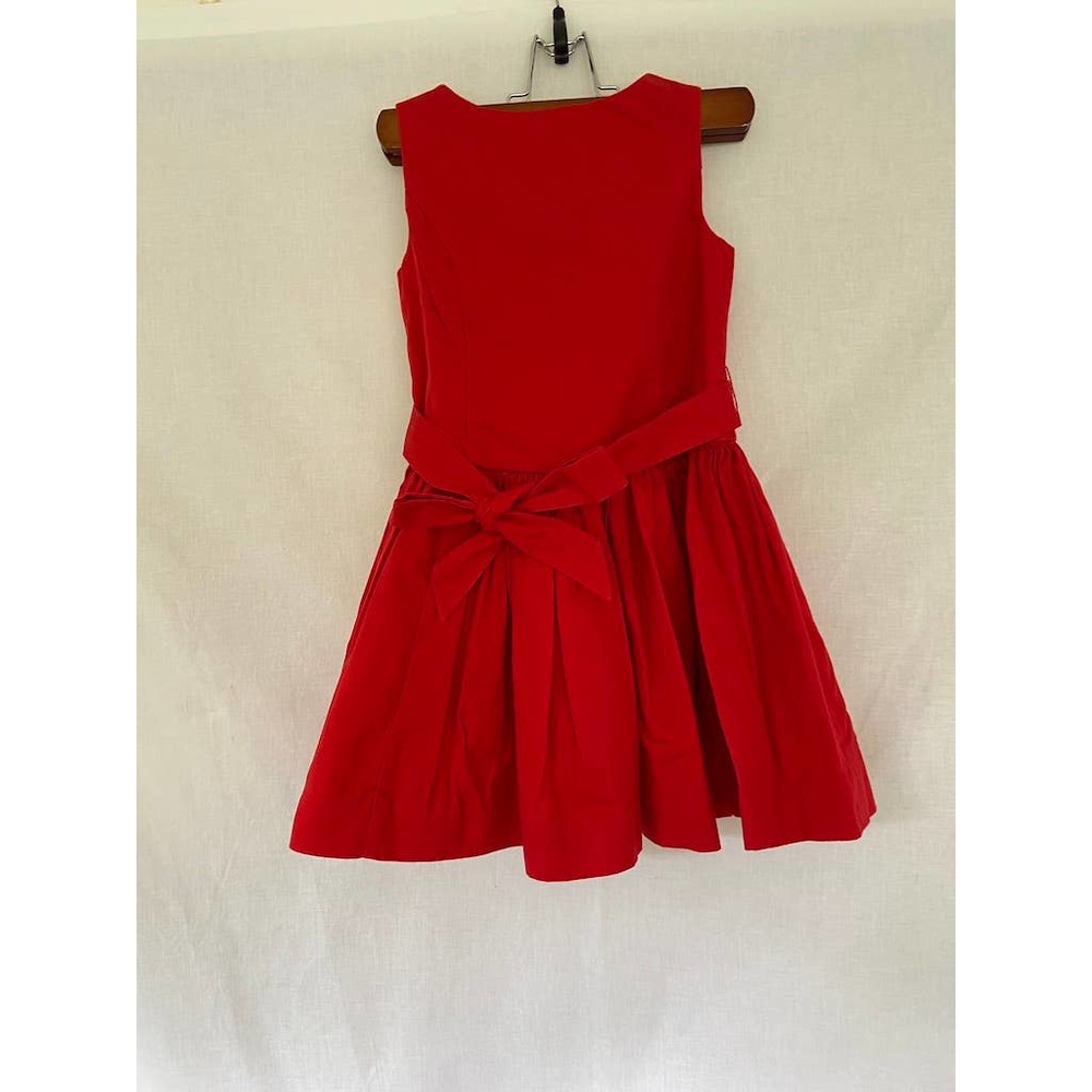 Girls Crew Cuts Sleeveless Dress with bow size 4